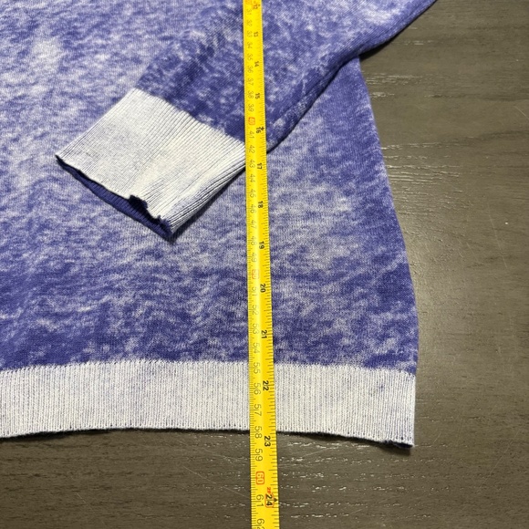 Sisters Women’s Purple Acid Wash Long Sleeve Pullover‎ Size L - Picture 5 of 7